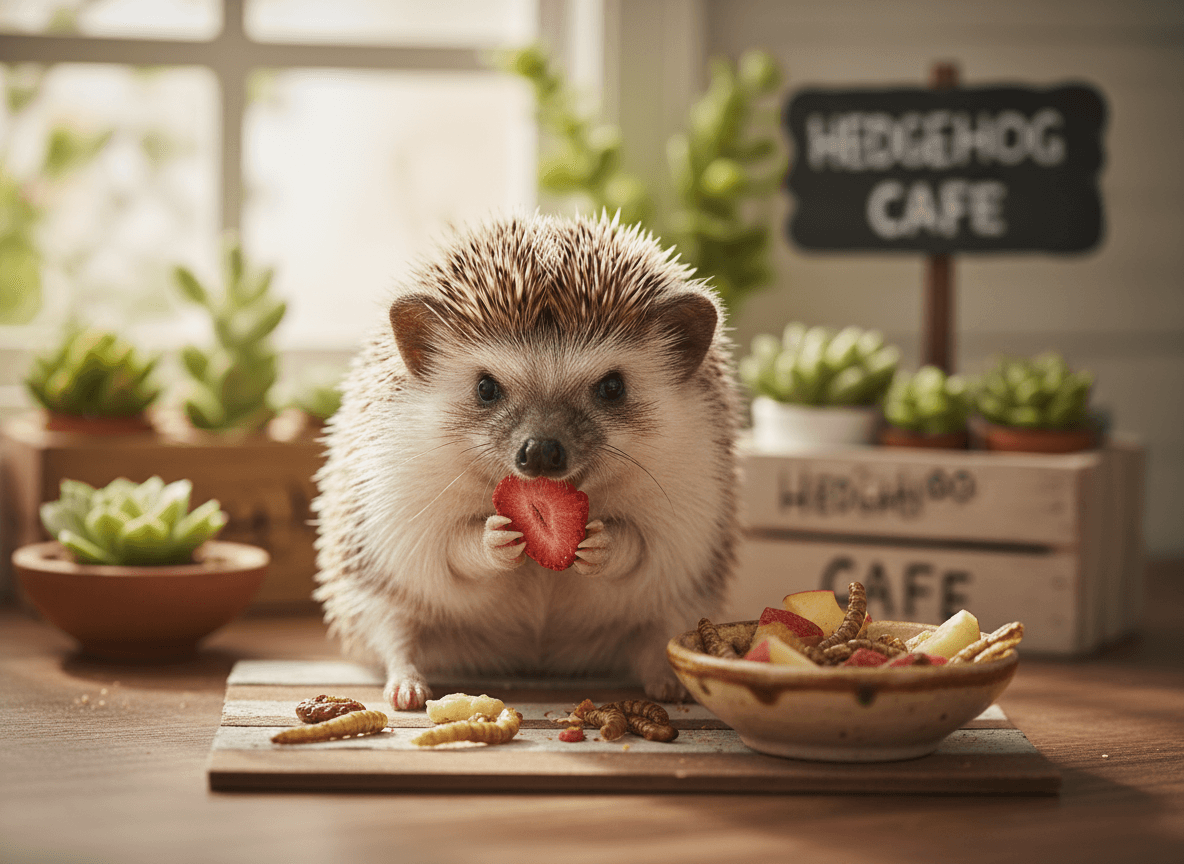 꼬미가 처음 딸기 냄새 맡았을 때 🍓