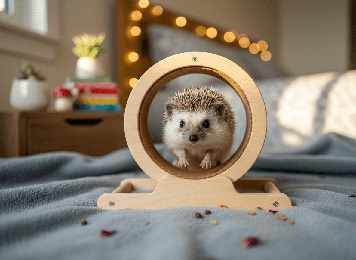 새벽 운동광 꼬미의 런닝휠 타임